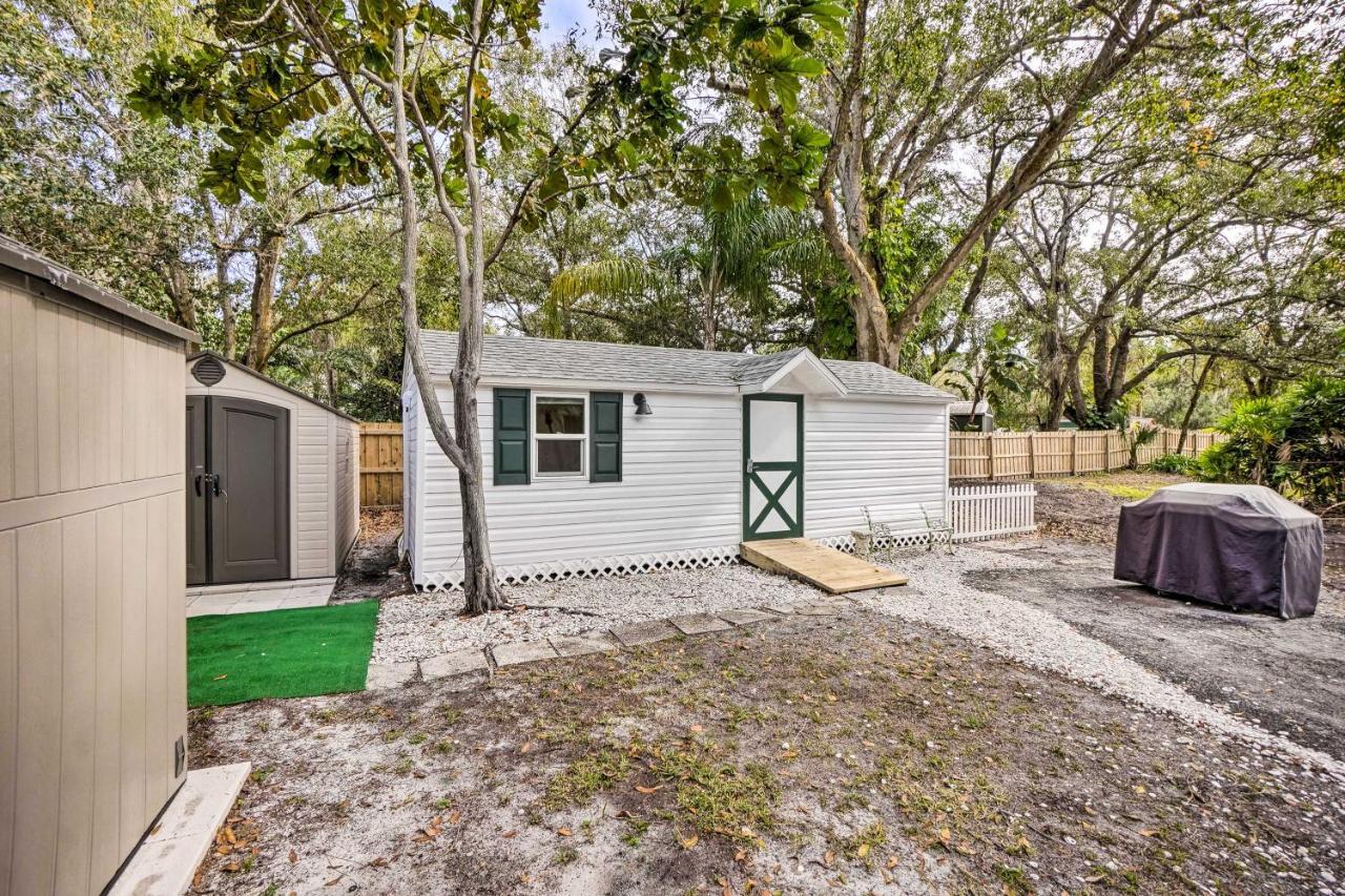 Tropical Palm Harbor Studio Walk To Gulf! Exteriér fotografie